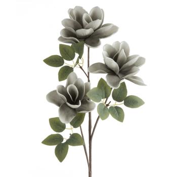 ArtFir Umelý kvet FLORE 752 | sivá 14 x 68 cm