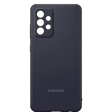 Samsung Silikónový zadný kryt pre Galaxy A52/A52 5G čierny (EF-PA525TBEGWW)