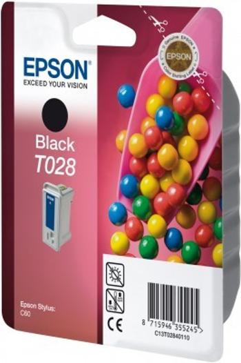 Epson C13T028401 čierna (black) originálna cartridge