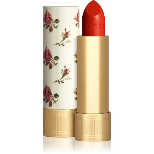 Gucci Gucci Beauty Rouge à Lèvres Voile lesklý rúž odtieň 500 Odalie Red 3.5 g