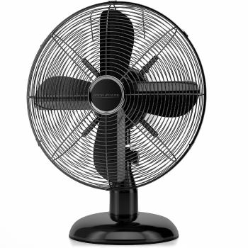 Kovový ventilátor ProfiCare VL 3062 BK, čierny