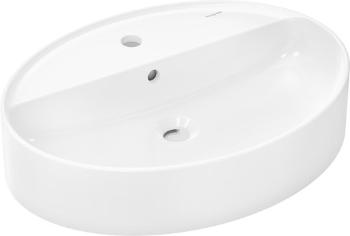 Umývadlo na dosku Hansgrohe Xuniva D 60x45 cm otvor pre batériu uprostred 60170450