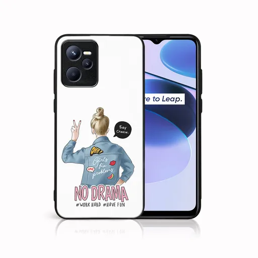 MY ART Ochranný obal Realme C35 -NO DRAMA (138)