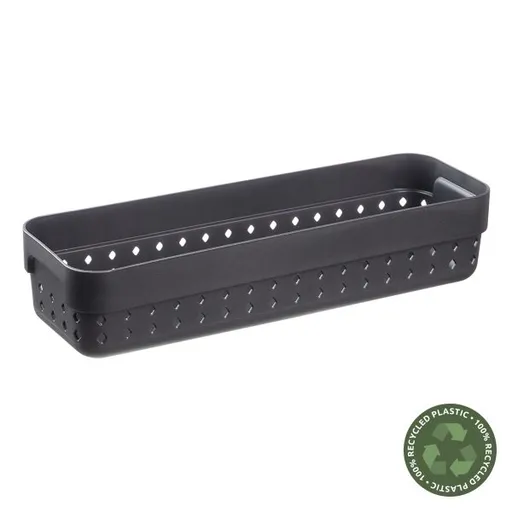 PLAST TEAM - Košík úložný M čierny Seoul