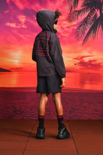 Detské plavkové šortky Diesel MKENM SWIMSUIT