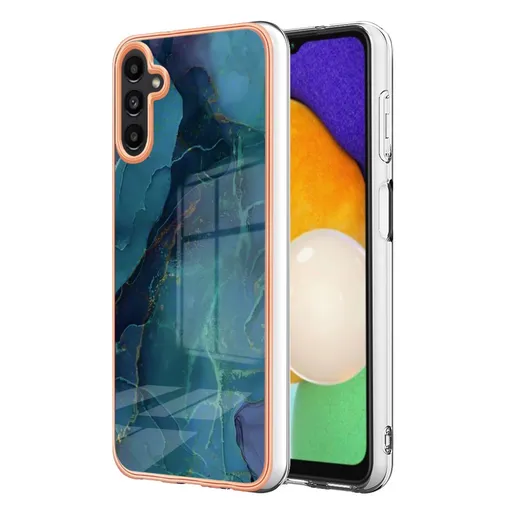 IMD MARBLE Ochranný kryt pre Samsung Galaxy A56 GREEN