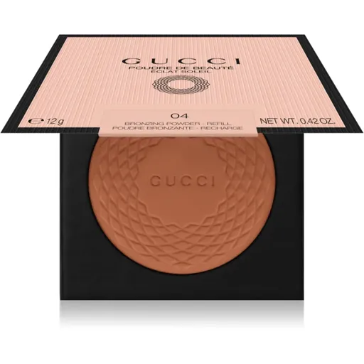 Gucci Gucci Beauty Poudre De Beauté Éclat Soleil Powder bronzer náhradná náplň odtieň 04 12 g