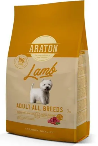 ARATON dog adult lamb granule s jahňacím mäsom pre psy 3kg