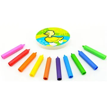 Pastelky do vane - Moje prvé zvieratká 10 ks (8592190114015)