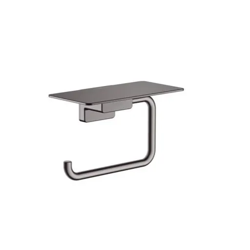 Hansgrohe AddStoris držiak toaletného papiera vo farebnom prevedení kartáčovaný čierny chróm 41772340