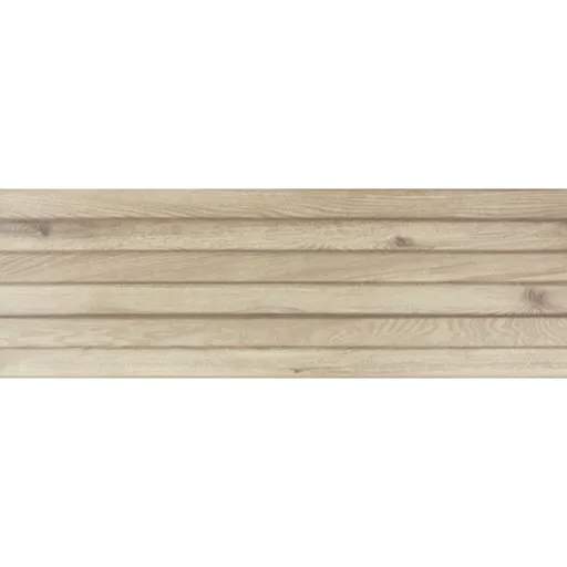 Obklad Rako Base svetlo béžová 30x90 cm reliéfna WR1VN435.1