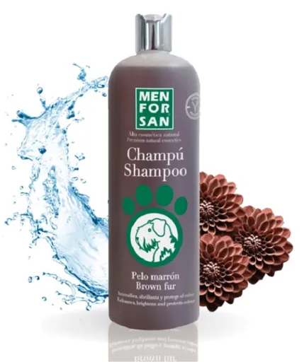 MEN FOR SAN šampón pre psy s hnedou srsťou 300ml