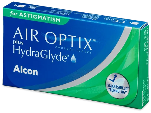 Air Optix plus HydraGlyde for Astigmatism (3 šošovky)
