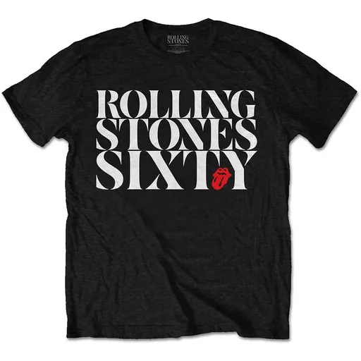 The Rolling Stones tričko Sixty Chic Čierna XXL