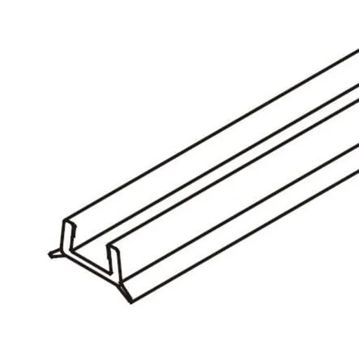 Náhradný diel spodný profil SAT TEX BB chróm NDSATTEXQBBCR2090