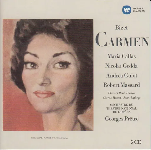 Maria Callas, BIZET:CARMEN: PRETRE,GEDDA,MASSARD CD, CD