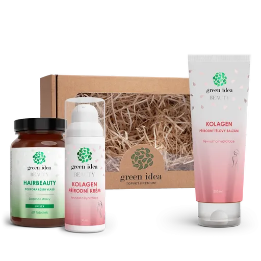 Darčekové balenie VLASY A KRÁSNA POKOŽKA – Green idea