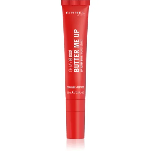 Rimmel Oh My Gloss! Butter Me Up hydratačný balzam na pery odtieň 004 Red Velvet 15 ml