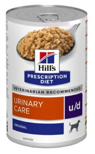 HILLS Diet Canine u/d konzerva pre psy 370 g