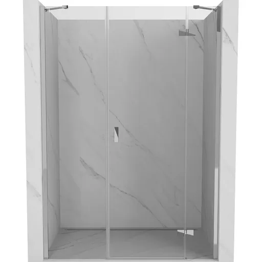 MEXEN/S - Mist-H sprchové dvere krídlové pravé 150, transparent, chróm 8A5-150-001-01-00-P