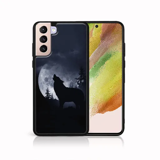 MY ART Ochranný kryt pre Samsung Galaxy S22 5G WOLF (247)