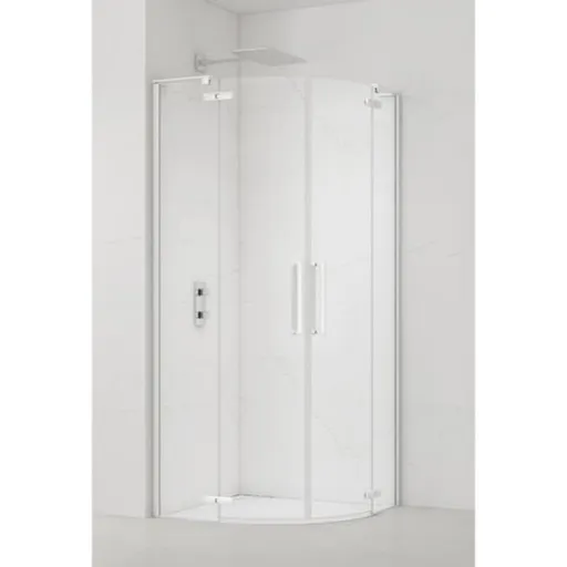 Sprchový kút čtvrtkruh 100x100 cm SAT TGD NEW SATTGS100BT