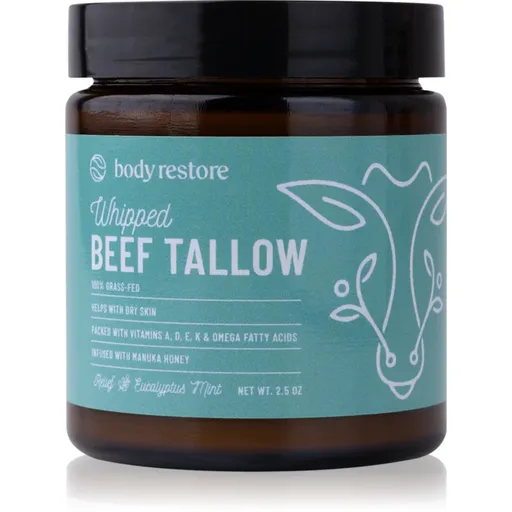 Body Restore Whipped Beef Tallow Balm Eucalyptus & Mint vyživujúci telový krém 73 ml