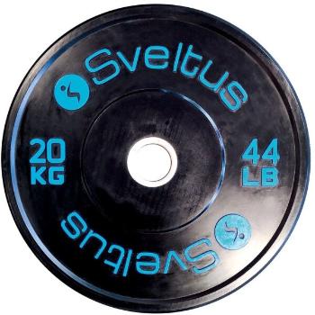 SVELTUS TRAINING OLYMPIC DISC 20 kg x 50 mm Súlyzótárcsa, fekete, méret