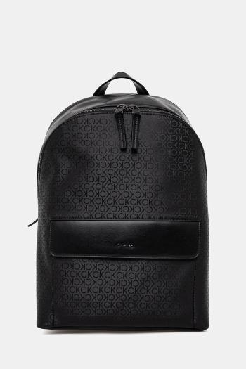 Ruksak Calvin Klein pánsky, čierna farba, veľký, vzorovaný, K50K512959