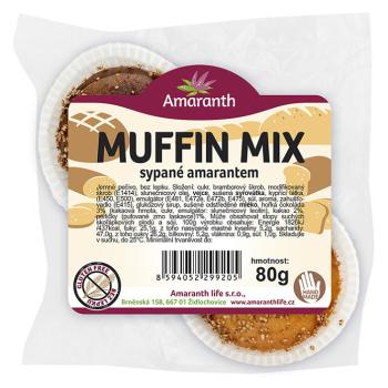 AMARANTH Bezlepkový muffin mix sypaný amarantom 2 kusy