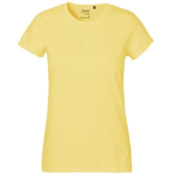 Neutral Dámske tričko Classic z organickej Fairtrade bavlny - Dusty yellow | L