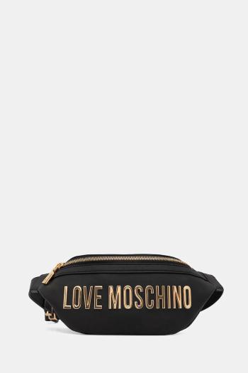 Ľadvinka Love Moschino čierna farba, JC4195PP1NKD0000
