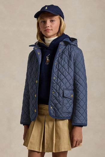 Bunda Polo Ralph Lauren tmavomodrá farba, 313910983001