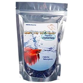 Penn Plax Crystal Sand Light Blue & Blue modré sklenené kryštály 400 g (0030172093036)