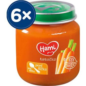 Hami Prvá lyžička mrkvička 6× 125 g (5900852003059)