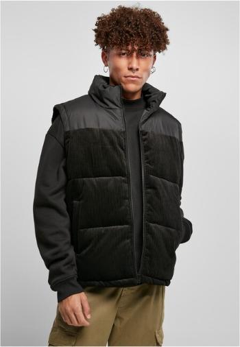 Urban Classics Cord Vest black - S