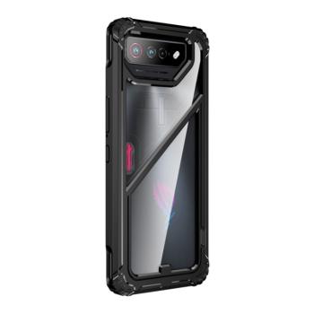 TEO Pevný ochranný obal so stojanom Asus ROG Phone 7 / ROG Phone 7 Ultimate čierny