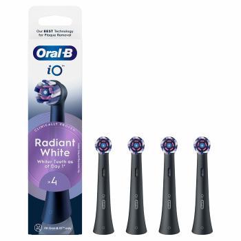 Oral B Náhradné kefkové hlavice iO Radiant White Black 4 ks