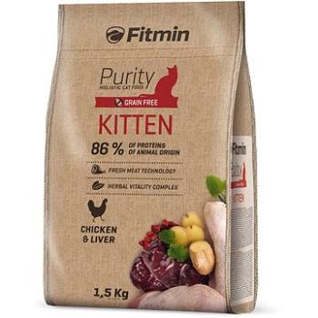 Fitmin Purity Kitten s čerstvým kuracím a pečeňou pre mačiatka 1,5 kg (8595237013562)