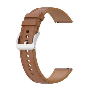 LEATHER Kožený remienok pre Garmin Forerunner 165 svetlohnedý