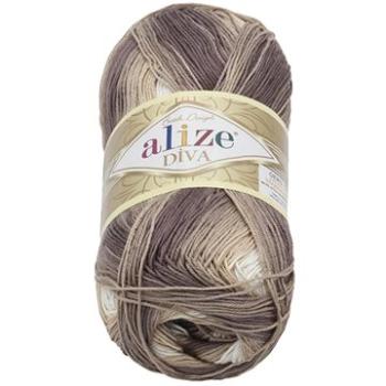 DIVA batik 100 g –  1815 svetlo béžová, tmavo béžová (6849)