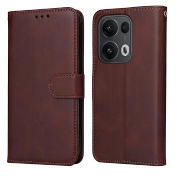 SMOOTH Peňaženkové puzdro pre Oppo Reno13 Pro 5G hnedé