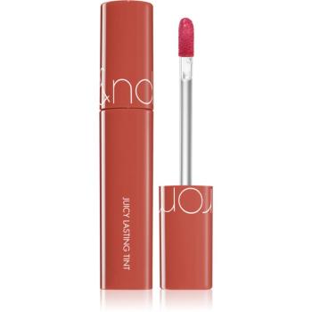 rom&nd Juicy Lasting vysoko pigmentovaný lesk na pery odtieň #18 Mulled Peach 5,5 g