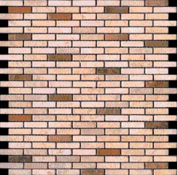 Kamenná mozaika Premium Mosaic Stone béžová 29x30 cm mat STMOS1040CRW