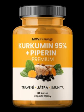 MOVIT ENERGY Kurkumín Extrakt 95% + Piperín 60 kapsúl
