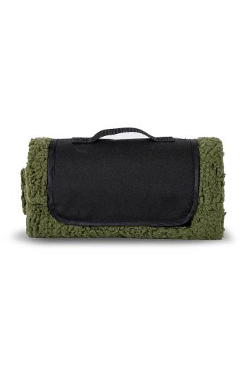 Pikniková deka Sagaform Outdoor zelená farba