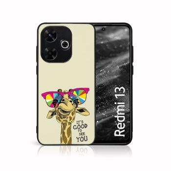 MY ART Ochranný kryt pre Xiaomi Redmi 13 GIRAFFE (180)