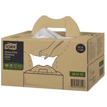 TORK Heavy-Duty utierky čistiace, 35,5 ×  41,5 cm, biele, W7, 180 ks (7322541184128)