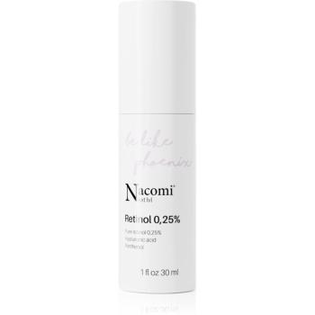 Nacomi Next Level Be Like Phoenix nočné sérum proti vráskam Retinol 0,25 % 30 ml