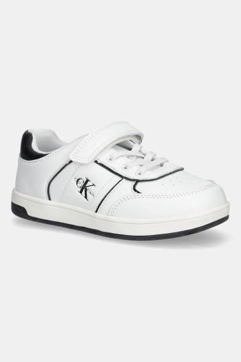 Detské tenisky Calvin Klein Jeans biela farba, V1X9-83148